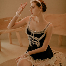 Sir order? Sexy maid outfit PASTTEN aunt D-059 black and white uniform nightgown suit at 10: 30