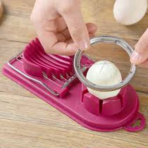 Egg cutting machine Household strawberry egg slicing machine Jujube three-in-one egg cutting artifact Egg cutting hexagonal egg cutting device
