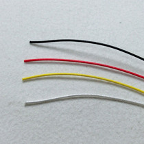 New electric guitar line cable waxing shielding pickup wiring white black red yellow 4 colors optional 1 meter