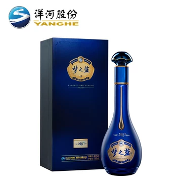 梦之藍　M6　500ml　40.8％ 洋河藍色經典夢之藍M6 40.8度白酒500毫升-白酒-洋河-Yang He
