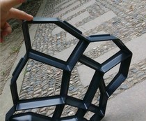 Cement ground embossing mold diy paving courtyard parking lot pavement plastic landscape cement floor tile Template