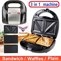 electric sandwich maker panini toaster machine three-in-one sandwich machine
