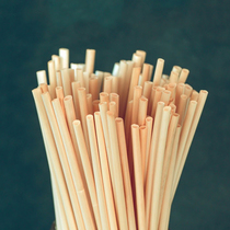 100 packs of Natural straw straw Straw Straw Straw Environmental protection straw Straw Cocktail straw