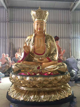New product on the shelf Resin FRP statue Buddha statue 2 meters 4 sitting King of Tibet temple affixed gold King of Tibet Buddha statue