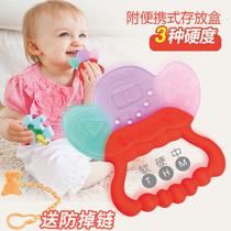 Beierxins new baby teething stick baby smart fun dental gel full silicone toothpaste BPA free