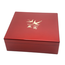 Birds nest box new high-grade transparent Birds Nest gift box 50g 100g 250g Birds Nest gift box wooden box