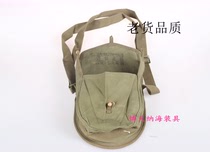 Hot sale tactical vest pure old canvas magazine bag 56 type submachine gun army green cs field equipment Army