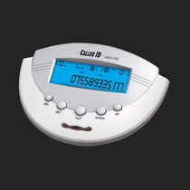 Factory direct fax telephone companion phone number display with blue screen backlight white