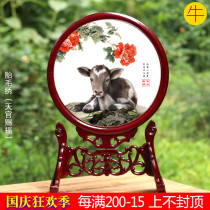 Auspicious boy newborn baby birth gift custom Zodiac Baby souvenir heavenly blessing 2021