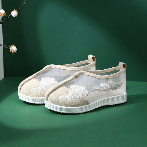 Ханьфу, летние детские туфли для мальчиков, нескользящая износостойкая обувь