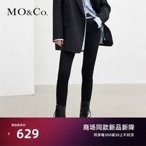MOCO2021 autumn new products waist head slogan old jeans MBA3JEN005 Moanke