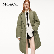 MOCO winter new product functional outdoor long suit No gender down jacket Mo Anke