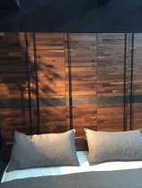 Paint-free natural black walnut wood mosaic wood decorative panel mosaic panel wall panel background wall finish