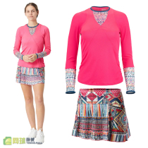 Foreign Lucky in Love womens tennis wear sports long-sleeved short skirt personality European and American version spot R