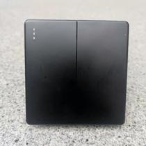 86-black double doorbell switch two 2-bit two open doorbell switch button to automatically reset switch panel
