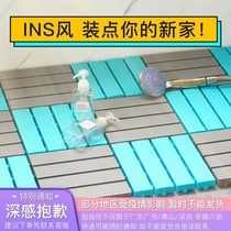 Bathroom non-slip mat shower room bath bathroom splicing floor mat toilet bathroom full of waterproof and non-slip