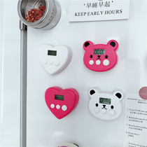 Bear love adsorption magnet memory function timer timer timer counting countdown