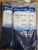 Imported blue Teflon tie GT-200I-TF Teflon strong acid and alkali tie 3 6*200MM