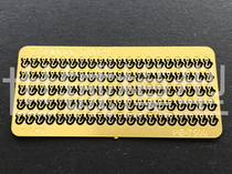 Solid Wood sailboat assembly accessories 1:75 Universal hook 100 pieces 1 piece of World Cheng model produced