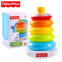 Fisher Rainbow Circle N8248 Baby Early Education Educational Toy Layer-by-layer Tumbler