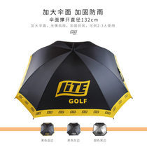 Taiwan LITE golf umbrella rain-proof UV Fashion Square parachute light-weight rain dual-purpose umbrella 450g