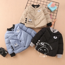 20 Winter warm feather Jiabei male and female childrens baby childrens clothing down liner down jacket 90%velvet 1-5 years old