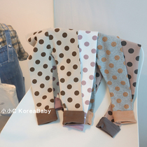 Texture thick and very Hans wave points ~ 2022 Spring loaded with new Korean baby boy clothes men and women pure cotton gush with underpants