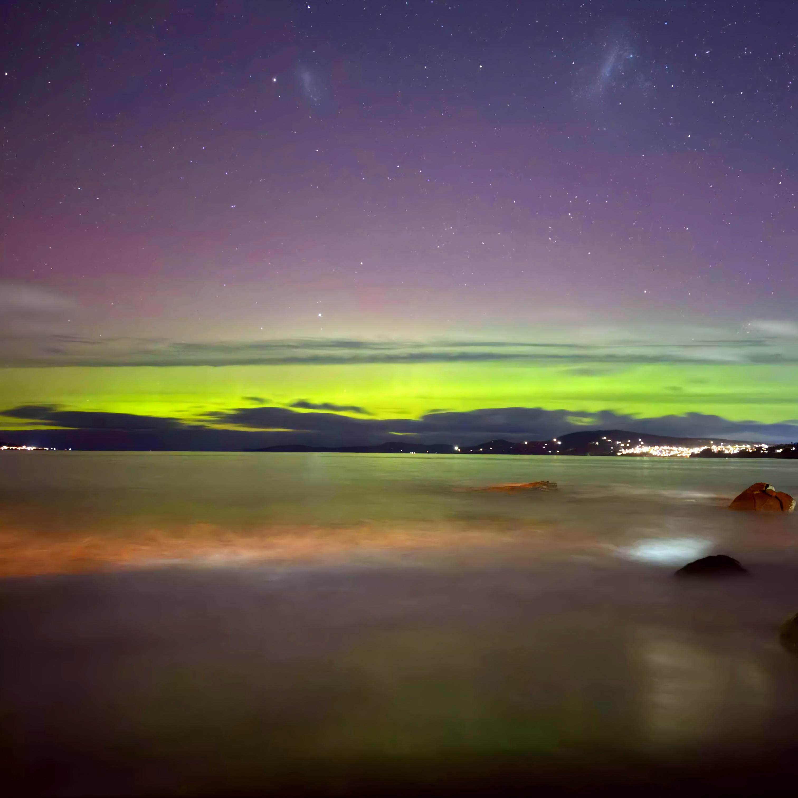澳洲极光旅游攻略｜塔斯马尼亚布鲁尼岛霍巴特亚瑟港极光夜游全体验分享-旅游攻略-淘宝好物网