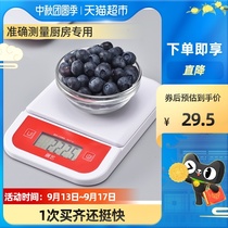 Exhibition Art kitchen household electronic scale three scale moon cake household table food scale electronic scale baking tool