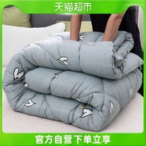 Hundreds of rich emperors quilted by spring thickened warm quilt core cotton quilted by core cotton by soft spring and autumn by 2 m