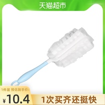 This electrostatic dust removal brush cloud cotton disposable disposable household cleaning dust removal dust removal brush free 3 cotton heads 1 pack