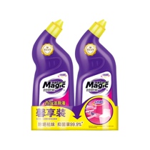 Magic Amah Butler fragrance toilet cleaner 600g * 2 bottles of toilet cleaning toilet toilet cleaner deodorant artifact