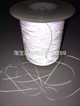 Reflective webbing high reflective wire 0 5mm reflective cloth strip textile material reflective silk thread reverse light