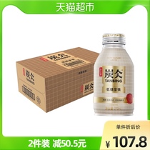 Farmer Mountain Springs Char coffee Low sugar Take iron i.e. Drinking coffee 270ml * 15 cans New old packaging randomly shipped
