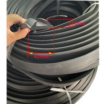 Exhibition Wing Wing wing car container cargo door self-adhesive leakage prevention wind water sealing foam U-shaped caulking sealant strip soundproof strip