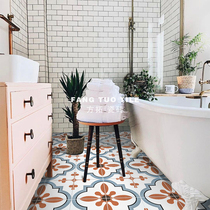 Nordic style fresh small tiles bathroom tiles kitchen porch tiles Moroccan wall tiles
