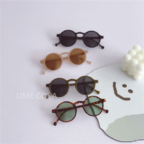9053 new round sunglasses for men and women Baby shape small sunglasses