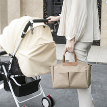 Mobile Mommy Bag Multifunction Large Capacity Milk Bottle Mother & Baby Bag Cart Out Hanging Bag Single Shoulder Female Inclined Satchel Travel Bag