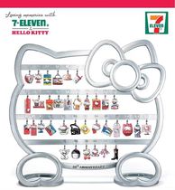 Taiwan out-of-print 7-11 kitty 35th anniversary storage rack (including 33 pendants and 5 different color versions)
