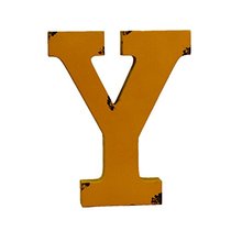 WINGONEER Multi-Color Wood Alphabet Letter Sign Name