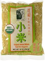 Organic Hulled Millet - 16oz by Chimes Garden Organic