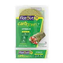 Flatout CarbDown Spinach (4 Packs of 7 Flatbreads
