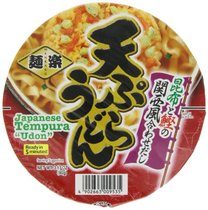 Menraku Tempura Noodles Soup Udon 3 17 Ounce Men