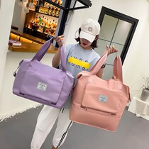 Japan Foldable Travel Bag Single Shoulder Large Capacity Business Trip Short Luggage Bag Fitness Bag Handheld To Be Produced