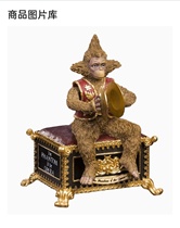 (Spot)Phantom of the Opera Monkey statue Music Box Music Box Musical theater decoration gift