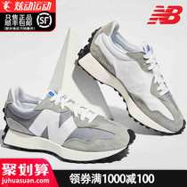 New Balance327 mens shoes Womens shoes Dad shoes 2021nb327 Yuanzu gray sports shoes men MS327LAB