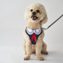 Pet cat Dog traction rope Dog rope Walking dog traction rope Anti-break free vest chest and back traction rope Small dog