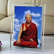 High-definition exquisite Buddha and Bodhisattva Thangka portrait Sudaji photo paper double-sided plastic packaging can be equipped with photo frame