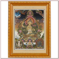 Tian Fu Hui Manjushi Bodhisattva Three Estimate Pure Hand-made Affair Meng Alabazana Tantra 014346
