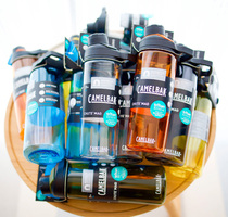 American hump sports water cup womens portable plastic water bottle straight drinking cup Simple kettle large capacity 750ml